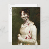 Zombie Cover Postkarte (Vorne/Hinten)