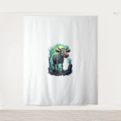 Zombie Cow Apocalypse Wandteppich (Vorderseite)