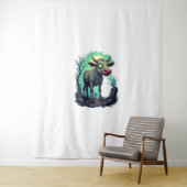 Zombie Cow Apokalypse Wandteppich (Beispiel)