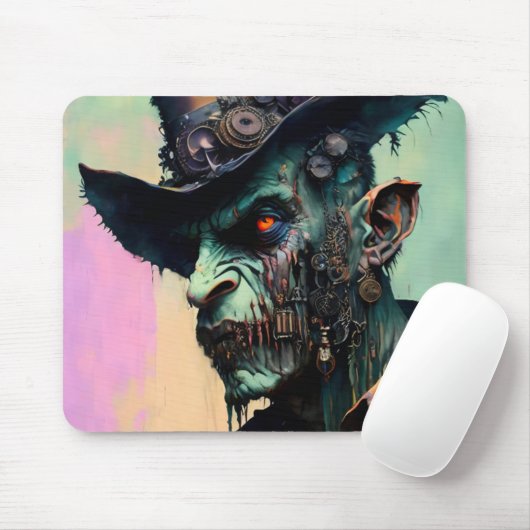 Zombie Cowboy Mousepad (Mit Mouse)