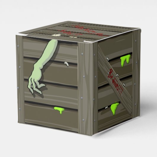 Zombie Crate Geschenkschachtel (Vorderseite)