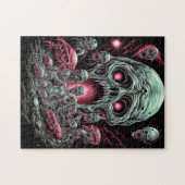 Zombie Creatures Sci-fi Horror Art Puzzle (Horizontal)