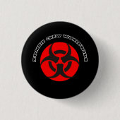 Zombie-Crew weltweit Button (Vorderseite)