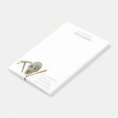 Zombie Crossbow Bat | Funny Apokalypse Notes Post-it Klebezettel (angewinkelt)