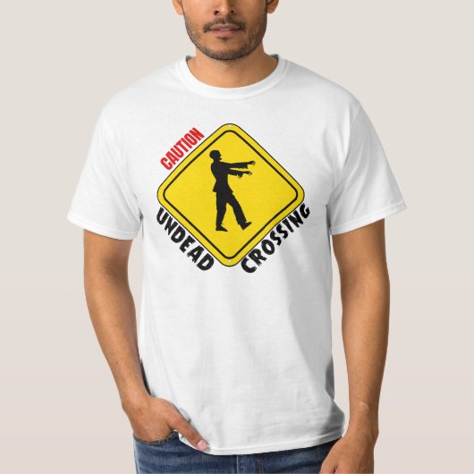 Zombie Crossing T-Shirt (Vorderseite)