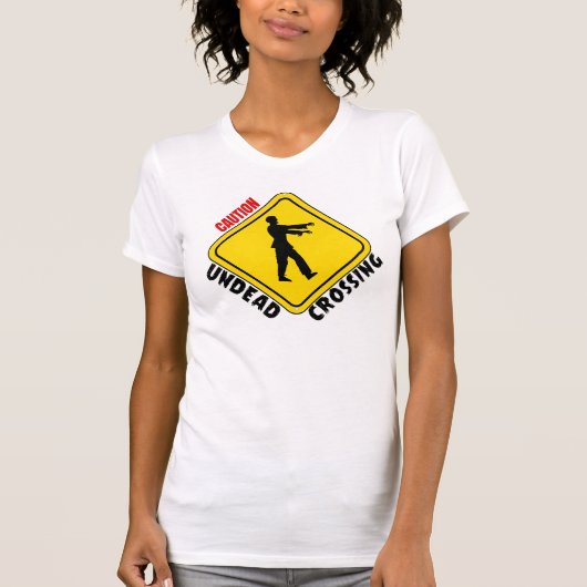 Zombie Crossing T-Shirt (Vorderseite)