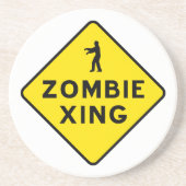 Zombie Crossing Untersetzer (Vorne)