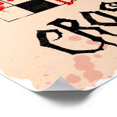 Zombie Crossword Poster (Ecke)