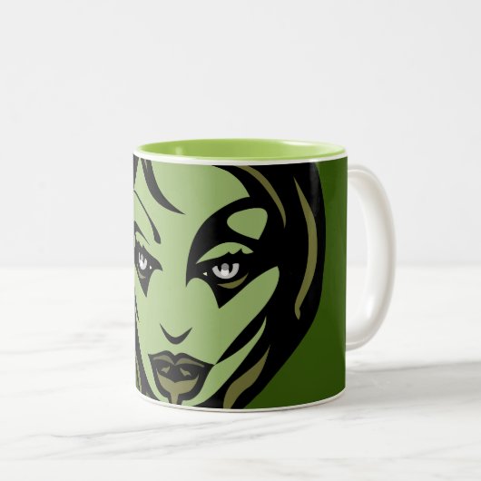 Zombie Cup Tasse Personalisiert Halloween Zombie C (VorderseiteRechts)