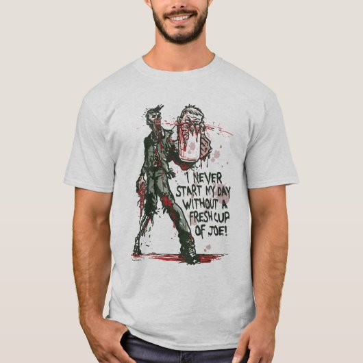 Zombie Cup von Joe T-Shirt (Vorderseite)