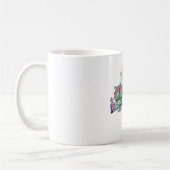 Zombie Cupcake Halloween Kaffeetasse (Links)