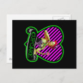 Zombie Cupcake Postkarte (Vorne/Hinten)