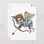 Zombie Cupid Postkarte (Vorne/Hinten)
