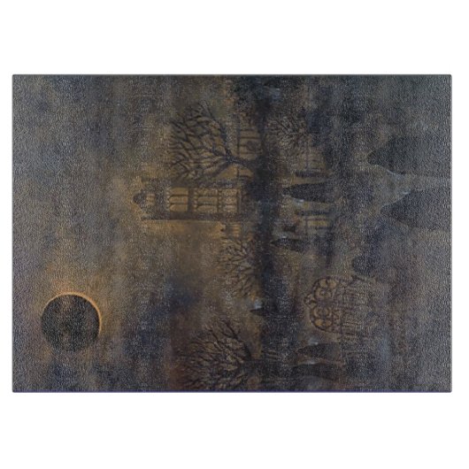 Zombie Cutting Board Schneidebrett (Vorderseite)