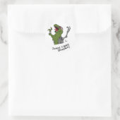 Zombie Cyborg Dinosaur Stickers (Tasche)