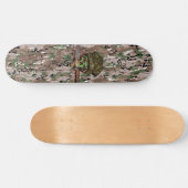 Zombie Dagger Marine Camouflage Skateboard (Horizontal)