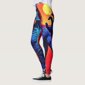 Zombie-Dämon in Stadtdesign Leggings (Links)
