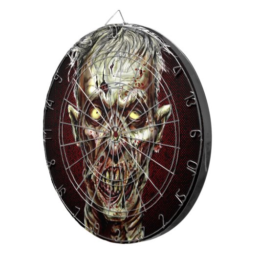 Zombie Dartscheibe (Vorderseite rechts)