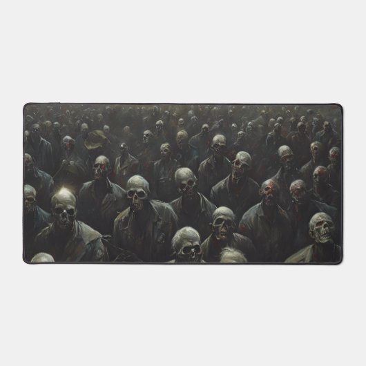 Zombie Daywalker-Herde Schreibtischunterlage (Vorderseite)