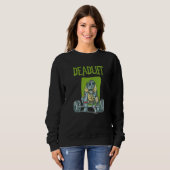 Zombie Deadlift Krafttraining Übung Workout T Sweatshirt (Vorne ganz)