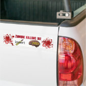 Zombie, der 101 (Einsatz, tötet Kugel in Gehirn) Autoaufkleber (Auf Lkw)