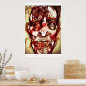 Zombie der Lebenden Poster (Küche)