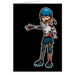 Zombie-Derby-Mädchen