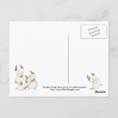 Zombie Devils - Little Devils art ipad case Postkarte (Rückseite)