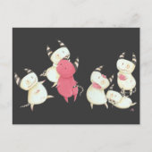 Zombie Devils - Little Devils art ipad case Postkarte (Vorderseite)