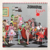 Zombie Diner Glasuntersetzer (Vorderseite)