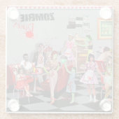 Zombie Diner Glasuntersetzer (Rückseite)