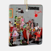 Zombie Diner Keramikornament (Rechts)