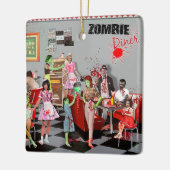 Zombie Diner Keramikornament (Links)