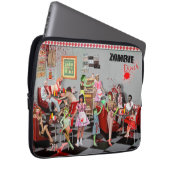 Zombie Diner Laptopschutzhülle (Vorne Rechts)