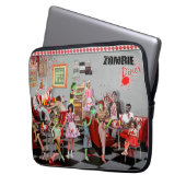 Zombie Diner Laptopschutzhülle (Vorderseite Links)