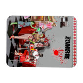 Zombie Diner Magnet (Horizontal)