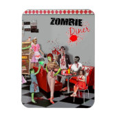 Zombie Diner Magnet (Vertikal)