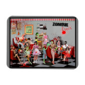 Zombie Diner Magnet (Horizontal)