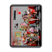 Zombie Diner Magnet (Vertikal)