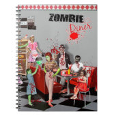 Zombie Diner Notizblock (Vorderseite)