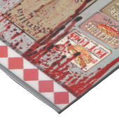 Zombie Diner Tischdecke (Schrägansicht)