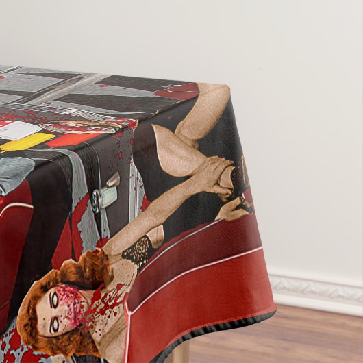 Zombie Diner Tischdecke (Beispiel)