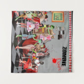 Zombie Diner Wandteppich (Vorderseite (Horizontal))