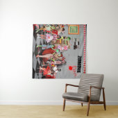 Zombie Diner Wandteppich (Beispiel (Horizontal))