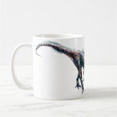 Zombie-Dinosaurier-Tasse Kaffeetasse (Links)