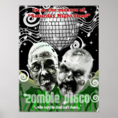 Zombie Disco Poster (Vorne)