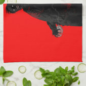 Zombie Dish Handtuch (Gefaltet)
