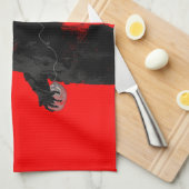 Zombie Dish Handtuch (Viertel Falte)