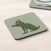 Zombie Dog Getränkeuntersetzer (Linke Seite)