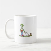 Zombie Dog Walker Kaffeetasse (Links)